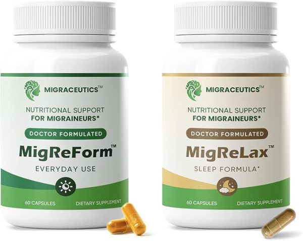 MigReForm, MigReLax – Bundle of 2 Bottles (120 Capsules)