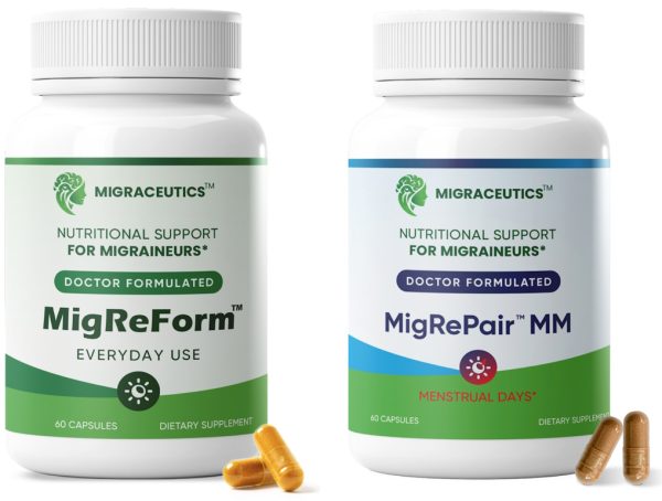 MigReForm, MigRePair MM – Bundle of 2 Bottles (120 Capsules)